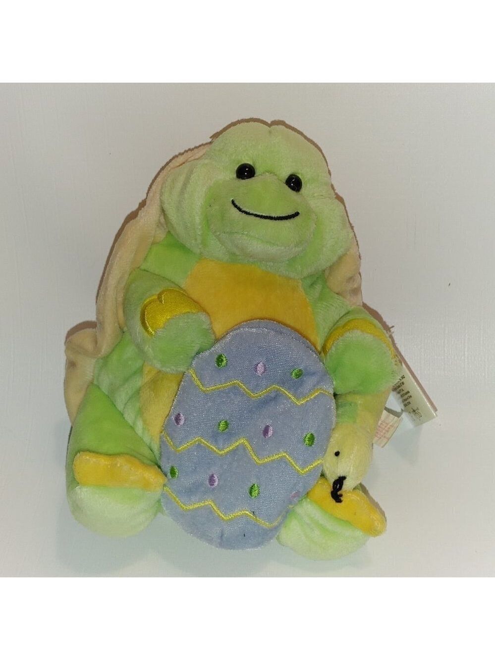 CUTE RUSS Turtle in Shell Plush Toy with Surprise NWT